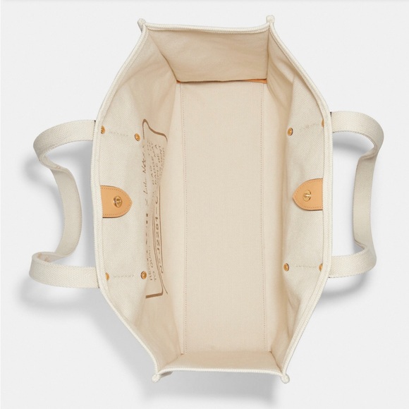 Coach x Lil Nas X Butterfly “Montero” Canvas Tote Bag - Picture 4 of 5